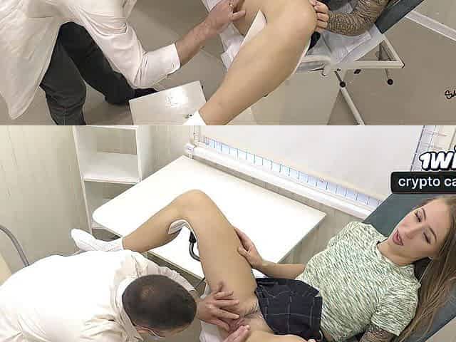 Very Moist Snatch At The Gynecologist'S Appointment