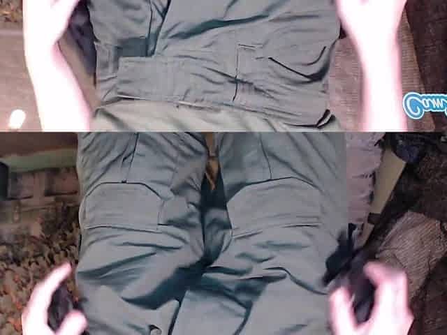 Large Booty Soldier Sucks Cock Whilst Deployed On Live Stream