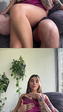 My sexy wife gets soaked with my fingers