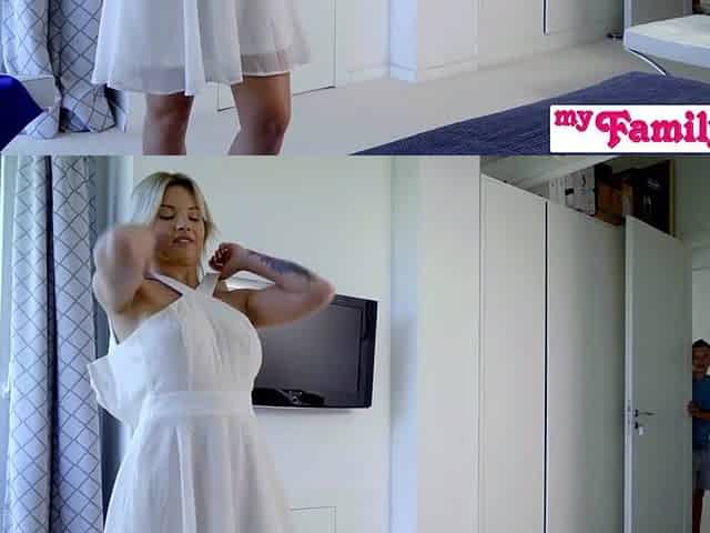 Sexy Petite Stepsis Zazie Skymm Accidentally gets Dicked by Stepbro & Likes It