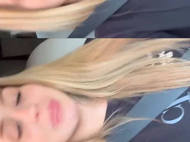 Busty blonde thought she was going to pick flowers, but the