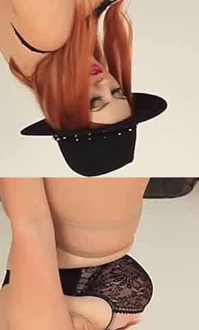 Busty Alexsis Faye Destroys Pantyhose