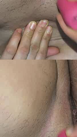 Shaving My Wife Pussy Hair and She Shaving My Cock