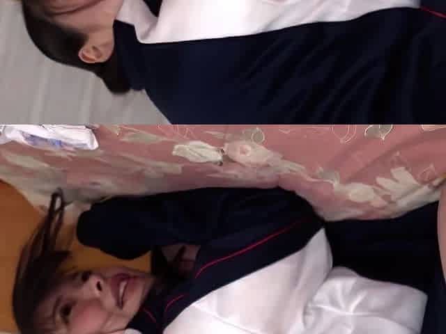 Asian Japanese Threesome Creampie and Cumshot