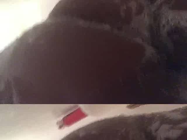 Large butt all soaped up in the shower