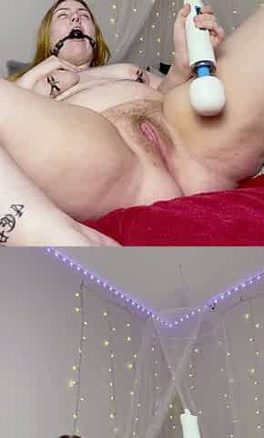 Beautiful Sonya having a horny solo toy masturbation