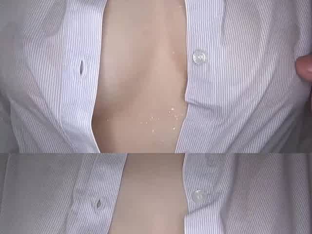 Clothed Covered, Wet in Lotion, Fucked in a Motel 1/2