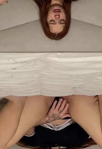 An Innocent Girl Masturbates at Home Alone, Can You Help Her?