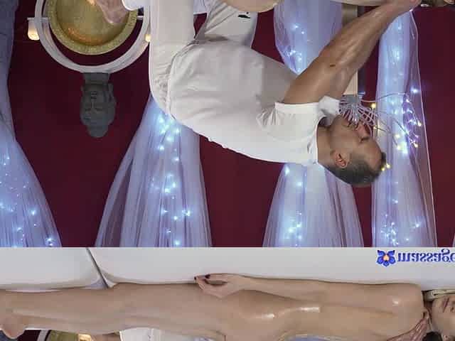 Nude Aruna Aghora exciting massage video
