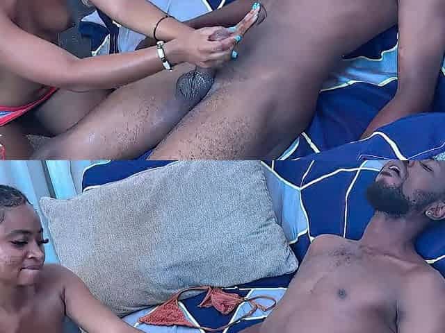 Afro Black Sexy Ebony Discharged