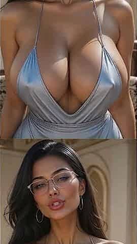 Brunette hair screwed hard anal booty large twat large rod CG excellent [AI generated] not real person