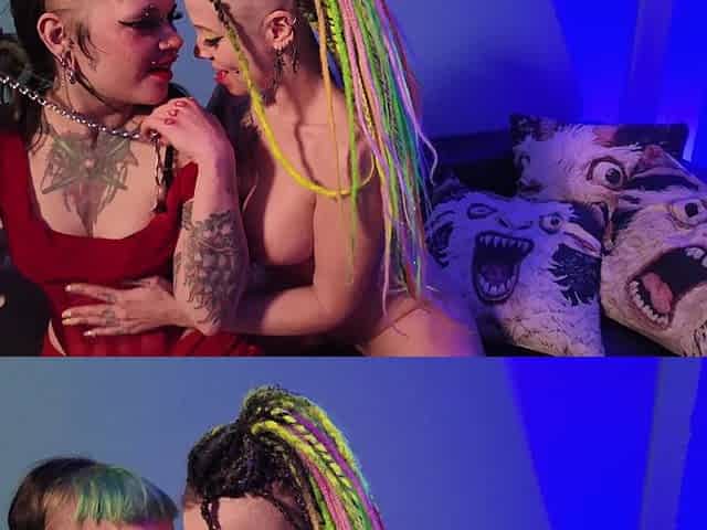 Very Horny Alterntive Girl on Girl