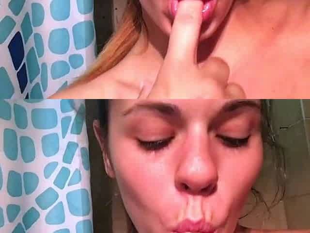 Big boobs webcam slut toys her asshole