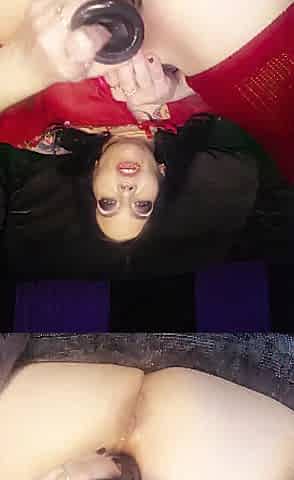 hawt mom fisting session, squirting and dream share