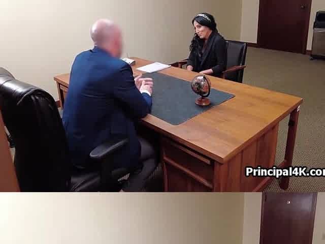 Boss big dicking mature teacher at work