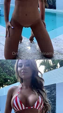 Big Boobed Blonde Masturbates With A Dildo In The Bathroom