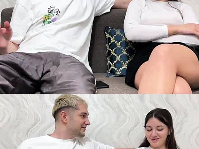 Step Sis Came Home From School and Asked Step Bro to Help