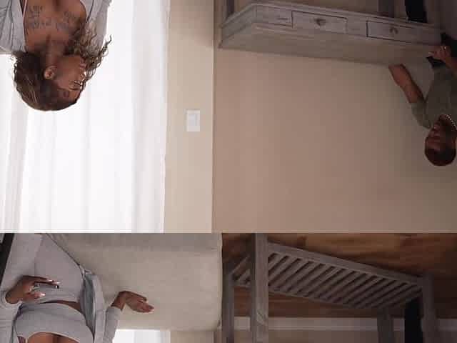 Cuckold guy watches his hot wife enjoying a white dick