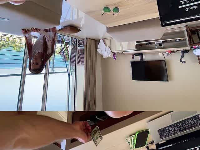 Room Service Shy Youthful Hotel Maid screwed by pervert guest for cash - Mia Bandini