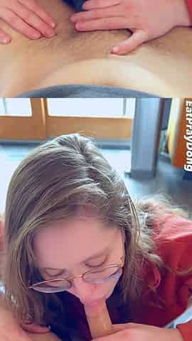 Amateur BJ Oral POV Blowjob Cumshot