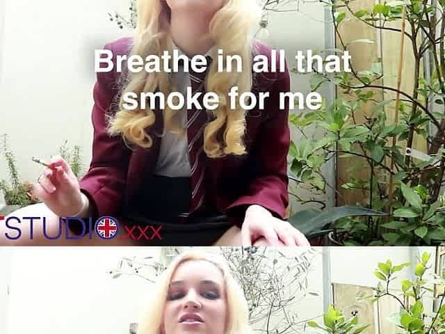 Lana Smoking JOI Montage