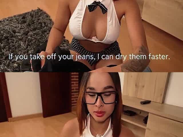 Latina Assitant Gets Her Face Filled With Cum Before A Meeting! 17 Min