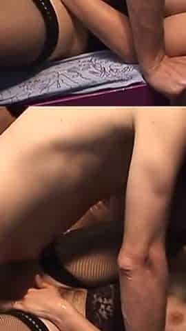 Mature Brunette Dripping Wet From Intense Group Fingering