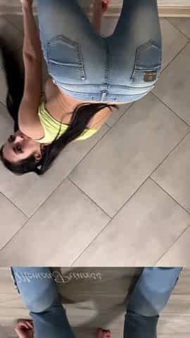 Peeing in Panties & Jeans Wetting in Doggystyle