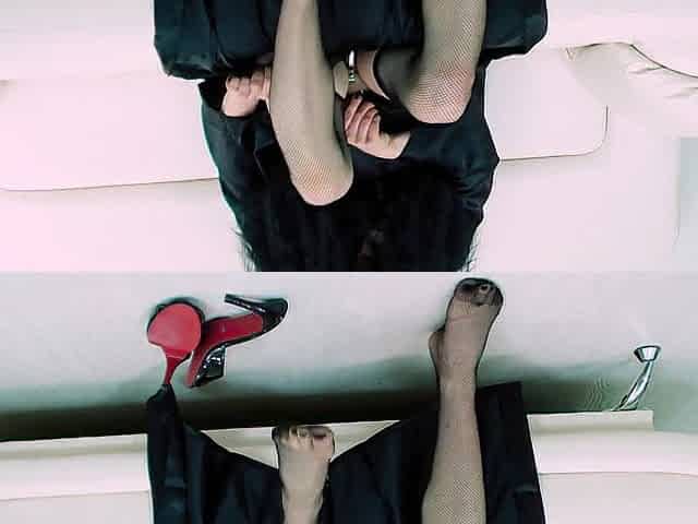 Hose & High Heels SHOW by SISSY mother I'd like to fuck - Chastity SISSYGASM - Foot Fetish Veronica Taboo