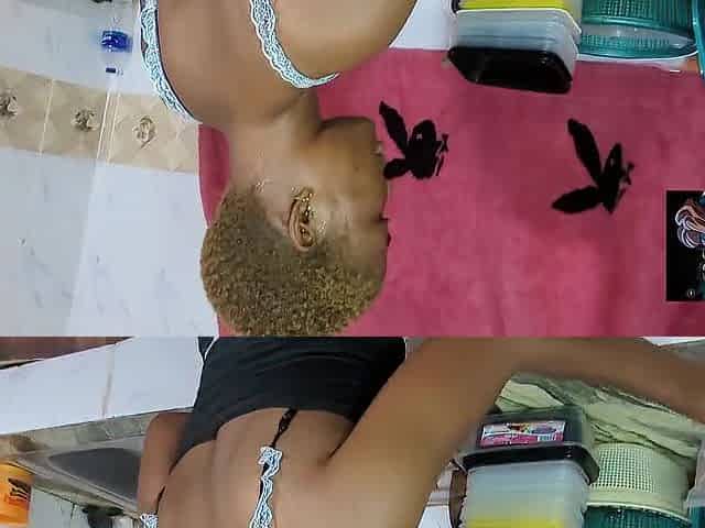 Hawt Blond Nigeria Housemaid Get Screwed by Her Boss