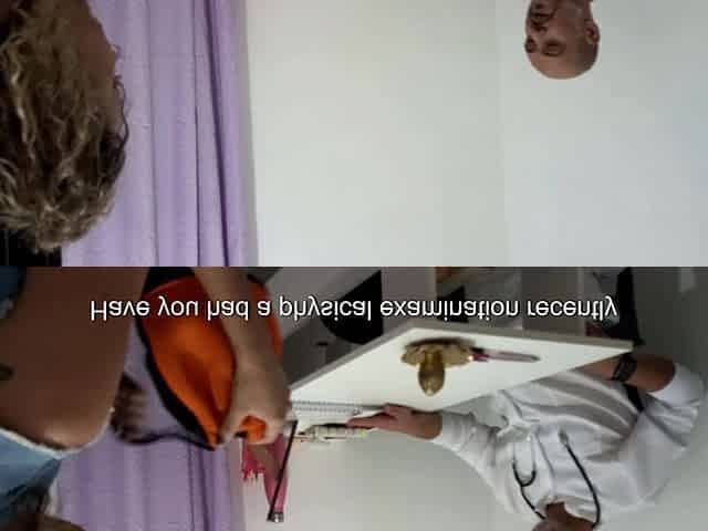 Innocent Exam Turns Wild - Orthopedist Seduces and Fucks Patient