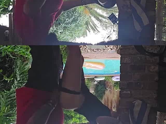 Hawt eighteen year old screwed in thunder storm outdoor