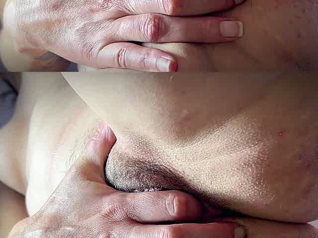Morning Masturbation of a Teen While at Home Alone
