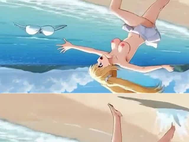 Beach Blonde Blowout Elsa's Sandy Suck and Fuck Fest Ai Generated