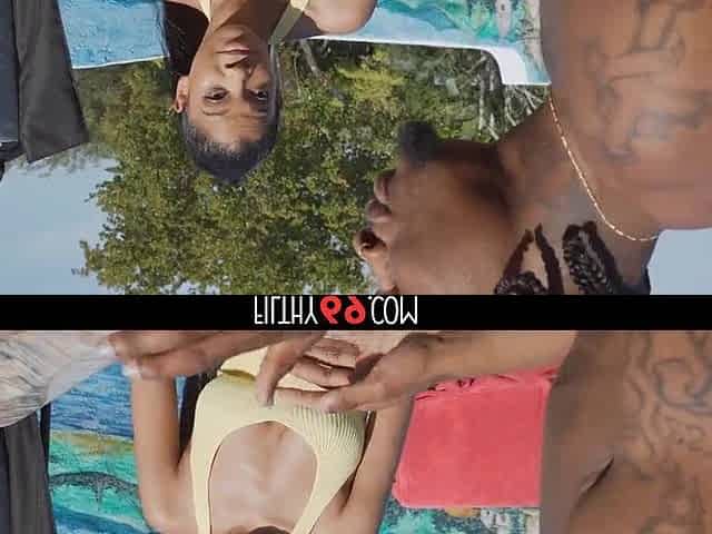Hawt black stepsis drilled by her stepbro's BBC