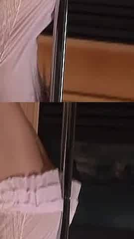 Pole Dancing Slut Spreads Dripping Pussy Wide Open