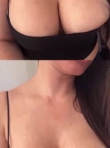 Stepmom's large breasts don't fit in a costume