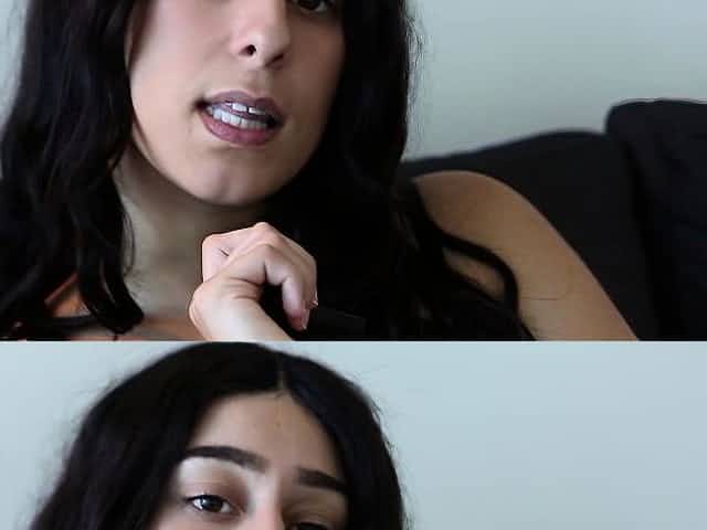 Violet Fucks Very Hairy Pussy with Black Dildo