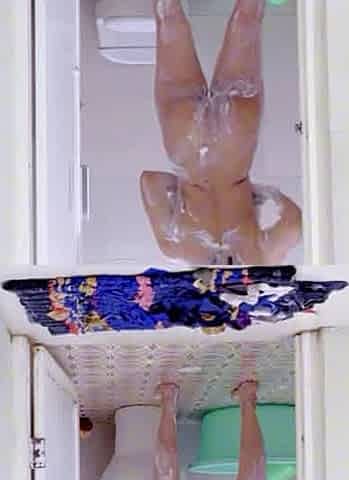 Snuggling My Stepmom in the Shower and then I Pulled Her out from Behind