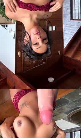 Babyfacedhoe Dildo Blowjob