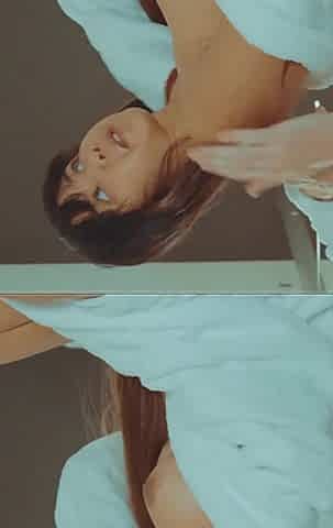 Not so Easy to Find a Spot to Fuck in a Spa so We End up in the Restroom Where He Fucks Me Doggy and Cums All Over Me