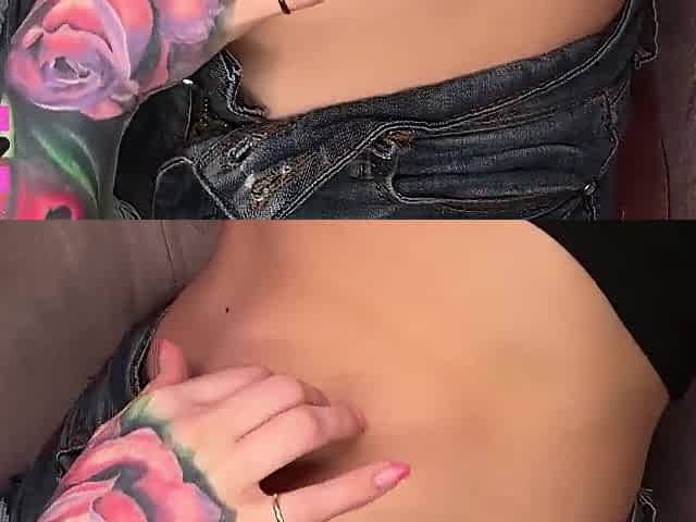 Lesbo Abdomen Button Binge: Ass fucking & Fingering