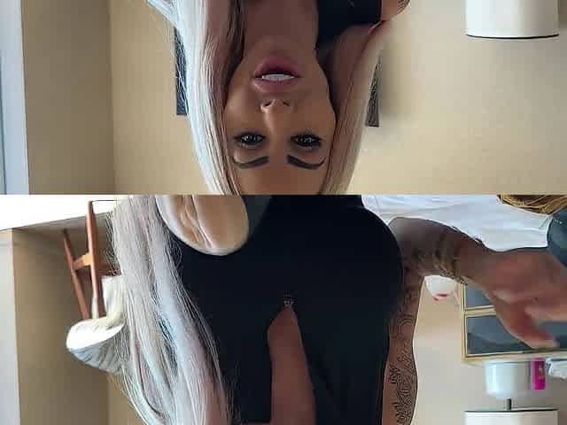 My step sis with huge melons shows me what REAL vagina feels like - Danae Mari