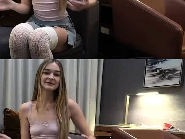 Petite Wisconsin Teen's Passionate Porn Debut: Deepthroat