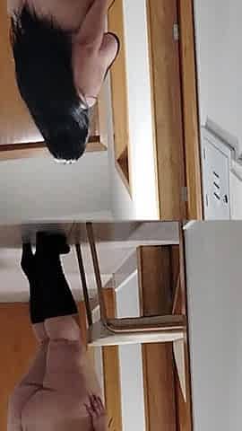 Mature BBW MILF Traveling, Fans in Slow Motion