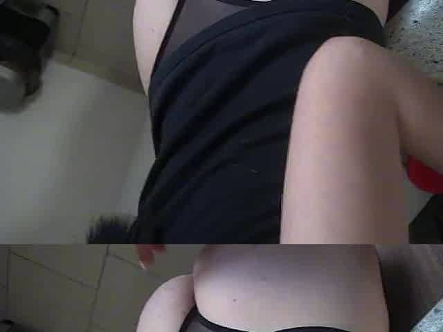 My stepsister was washing the dishes in a belt and said me to fill her booty with jizz