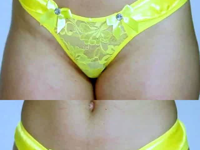 Hot Mexican Amateur Shows Off Her Thong