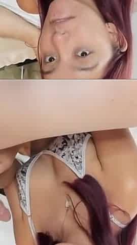 I Suck My Stepbrother's Cock so He Doesn't Report to My Parents