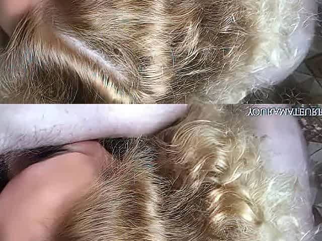 He leaves her with a messy cunt