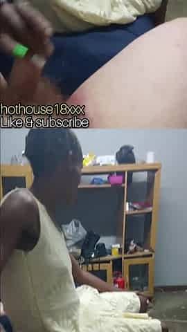 Ebony beauty gives Good tugjob during the time that wife suck my ramrod with joy